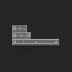 AKKO-Keycap-set–clear-PC-ASA-Clear-profile