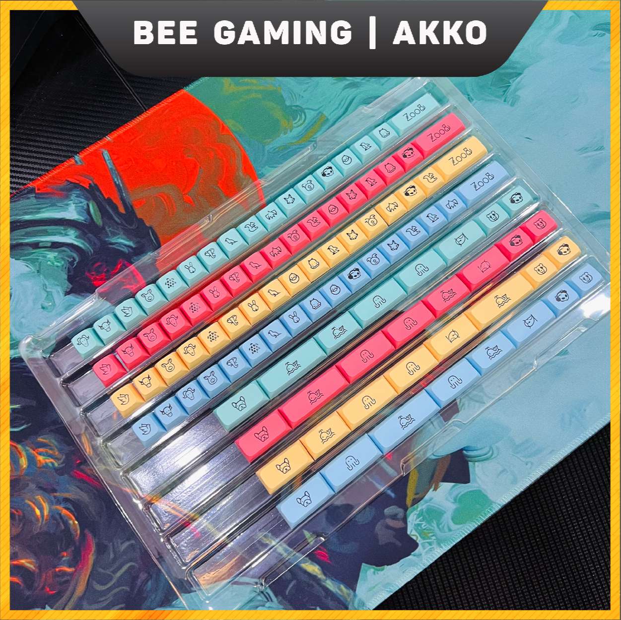 bo-keycap-akko-set-cream-mda-profile-282-nut-beegaming-4